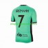 Maillot de Foot Atlético Madrid 2 Antoine Griezmann 7 Homme Neutre 2023-2024 Manche Courte