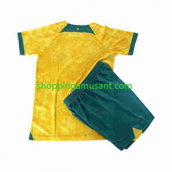 Maillot de Foot Australie Enfant Domicile 2022 Manche Courte