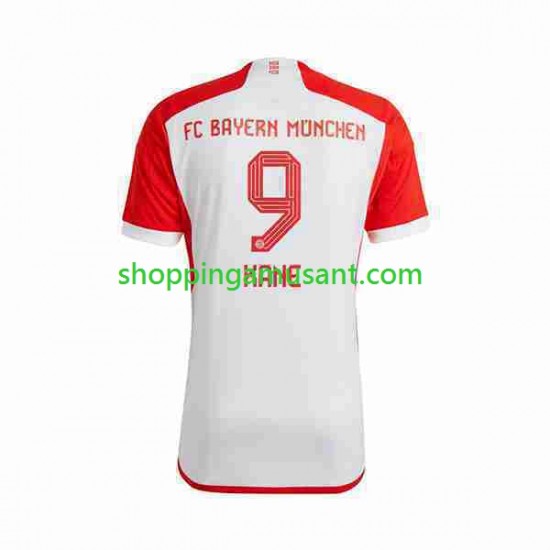Maillot de Foot Bayern Munich Harry Kane 9 Homme Domicile 2023-2024 Manche Courte
