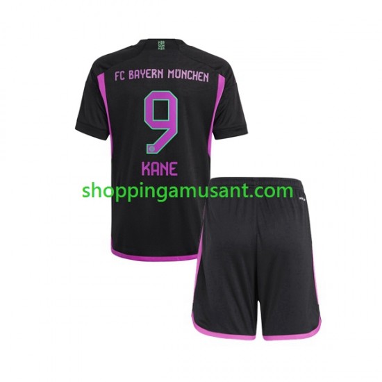 Maillot de Foot Bayern Munich Harry Kane 9 Enfant Extérieur 2023-2024 Manche Courte