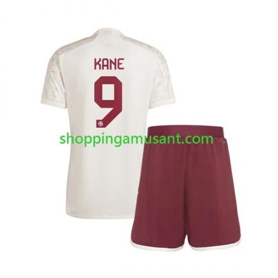 Maillot de Foot Bayern Munich Harry Kane 9 Enfant Neutre 2023-2024 Manche Courte