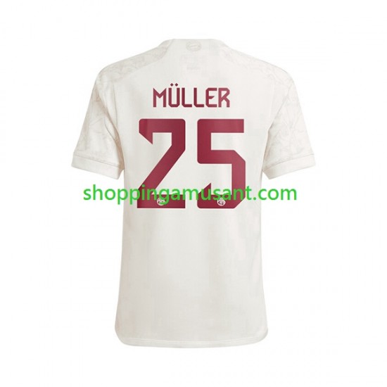 Maillot de Foot Bayern Munich Thomas Muller 25 Homme Neutre 2023-2024 Manche Courte