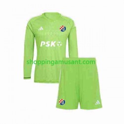 Maillot de Foot Dinamo Zagreb Gardien Enfant Domicile 2023-2024 Manche Longue