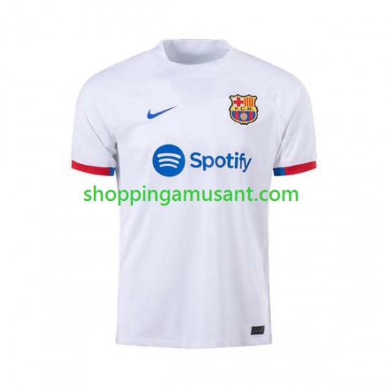 Maillot de Foot FC Barcelone Homme Extérieur 2023-2024 Manche Courte