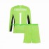 Maillot de Foot Italie Donnarumma 1 Gardien Enfant Domicile 2023 Manche Longue