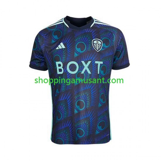 Maillot de Foot Leeds United Homme Extérieur 2023-2024 Manche Courte