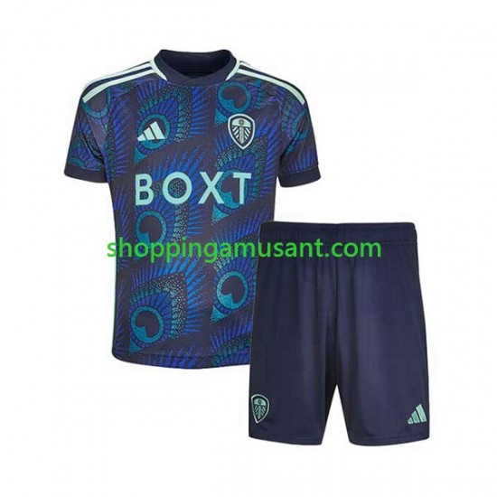 Maillot de Foot Leeds United Enfant Extérieur 2023-2024 Manche Courte
