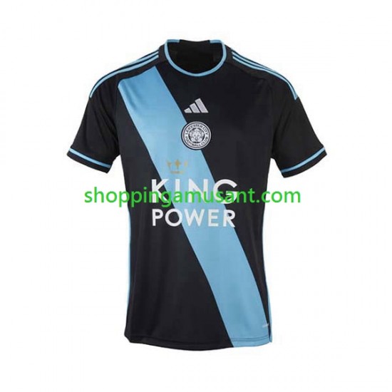 Maillot de Foot Leicester City Homme Extérieur 2023-2024 Manche Courte