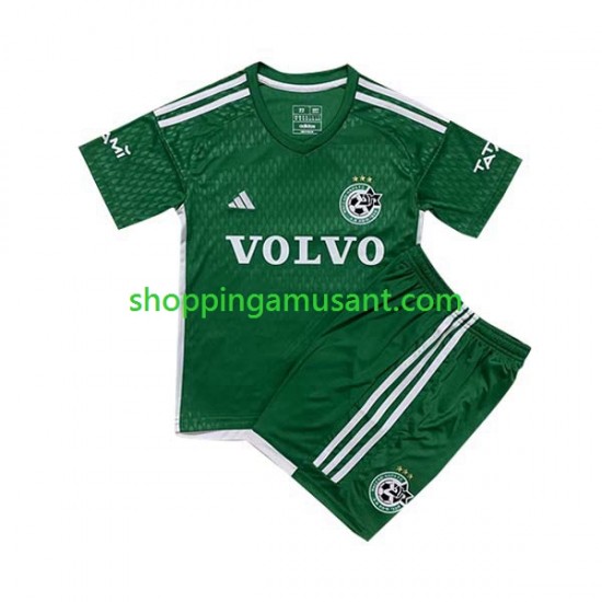 Maillot de Foot Maccabi Haifa Enfant Domicile 2023-2024 Manche Courte
