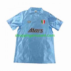 Maillot de Foot Naples 1990 1991 Rétro Homme Domicile Manche Courte
