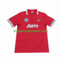 Maillot de Foot Naples 1988 1989 Rétro Homme Neutre Manche Courte