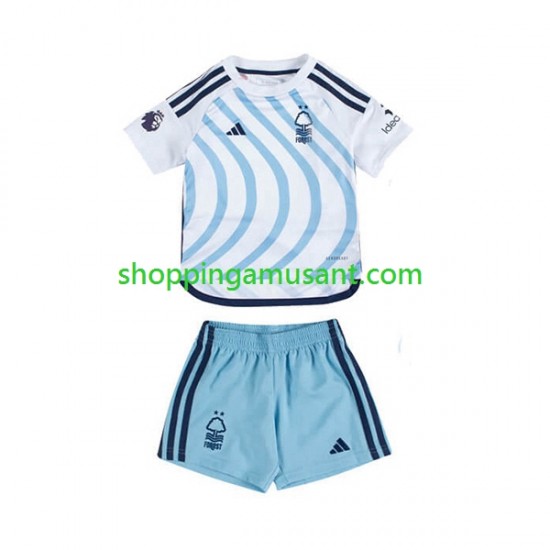 Maillot de Foot Nottingham Forest Enfant Extérieur 2023-2024 Manche Courte