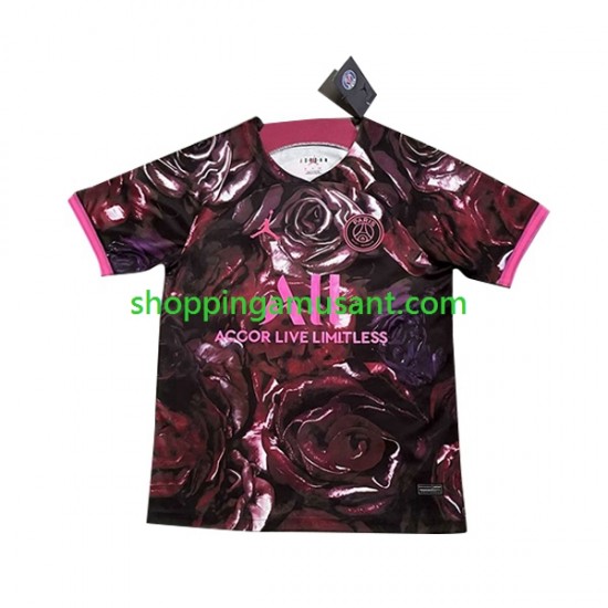Maillot de Foot Paris Saint-Germain Rose Homme Domicile 2023-2024 Manche Courte