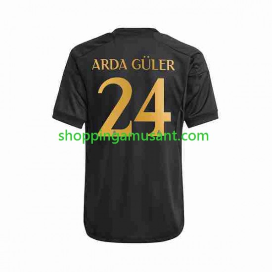 Maillot de Foot Real Madrid Arda Guler 24 Homme Neutre 2023-2024 Manche Courte