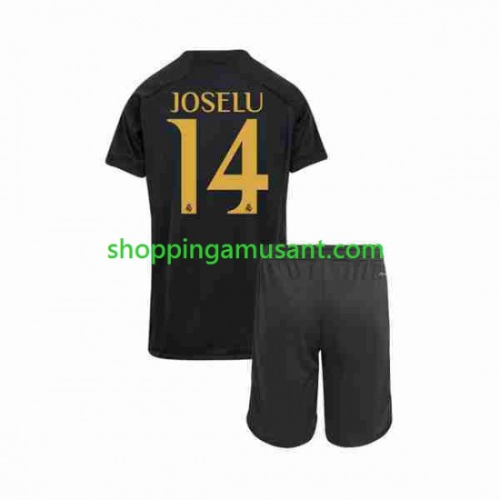 Maillot de Foot Real Madrid Joselu 14 Enfant Neutre 2023-2024 Manche Courte