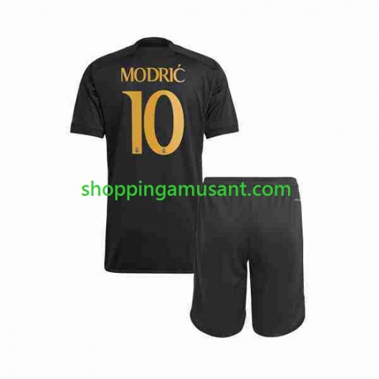 Maillot de Foot Real Madrid Modrić Luka 10 Enfant Neutre 2023-2024 Manche Courte