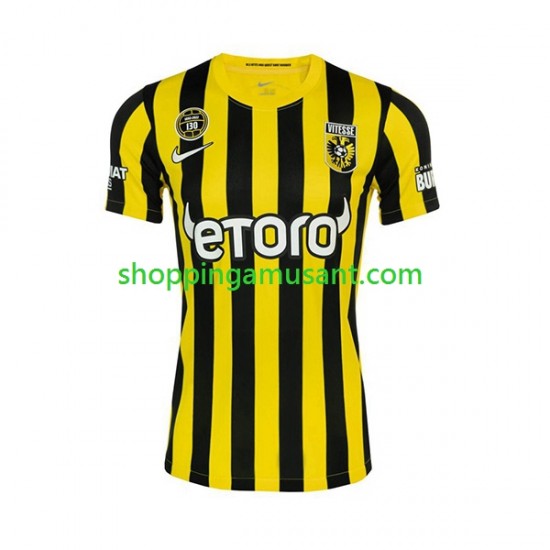 Maillot de Foot Vitesse Arnhem Homme Domicile 2022-2023 Manche Courte