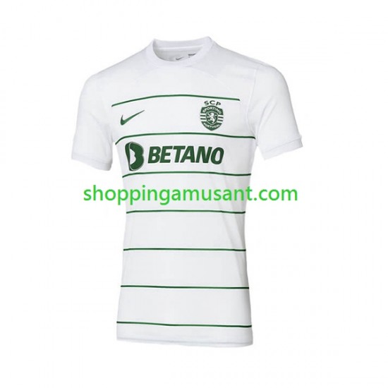 Maillot de Foot Sporting CP Homme Extérieur 2023-2024 Manche Courte