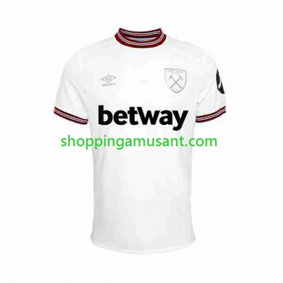 Maillot de Foot West Ham United Homme Extérieur 2023-2024 Manche Courte