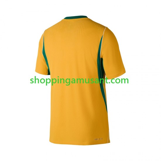 Maillot de Foot Australie Homme Domicile Coupe du Monde 2026 Manche Courte