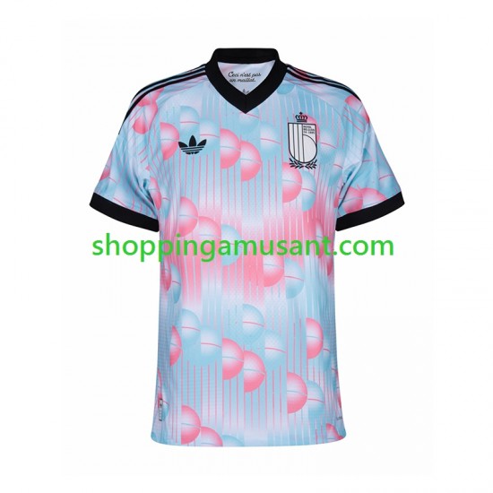 Maillot de Foot Belgique Homme Extérieur Coupe du Monde 2026 Manche Courte