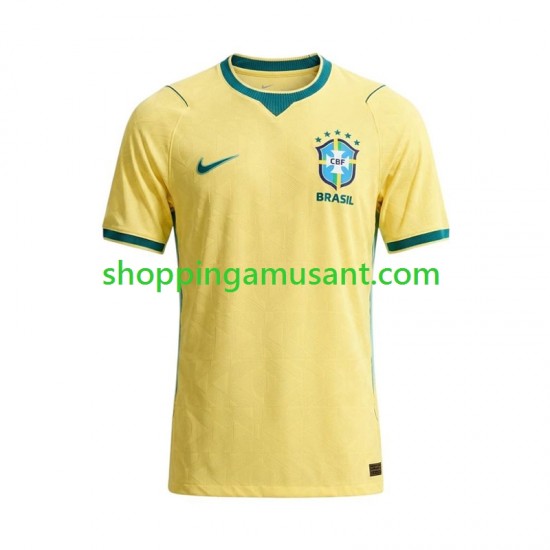 Maillot de Foot Brésil Homme Domicile Coupe du Monde 2026 Manche Courte