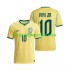 Maillot de Foot Brésil Vinicius Junior 10 Homme Domicile Coupe du Monde 2026 Manche Courte