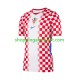 Maillot de Foot Croatie Homme Domicile Coupe du Monde 2026 Manche Courte