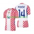 Maillot de Foot Croatie Ivan Perisic 14 Homme Domicile Coupe du Monde 2026 Manche Courte