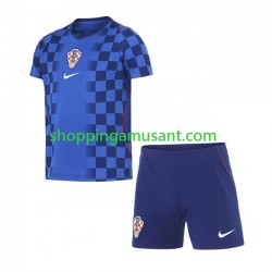 Maillot de Foot Croatie Enfant Extérieur Coupe du Monde 2026 Manche Courte