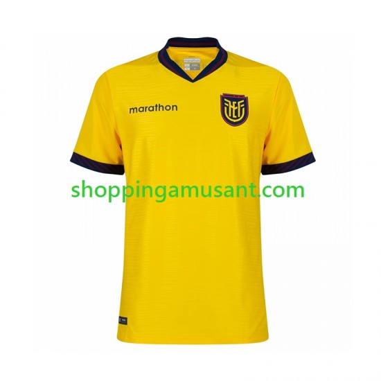 Maillot de Foot Ecuador Homme Domicile Coupe du Monde 2026 Manche Courte