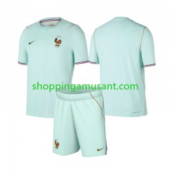 Maillot de Foot France Enfant Extérieur Coupe du Monde 2026 Manche Courte