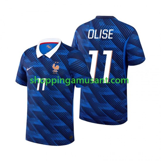 Maillot de Foot France Michael Olise 11 Homme Domicile Coupe du Monde 2026 Manche Courte