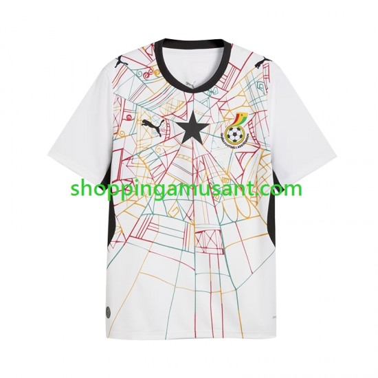 Maillot de Foot Ghana Homme Domicile Coupe du Monde 2026 Manche Courte