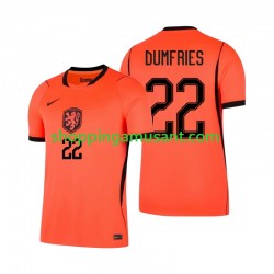 Maillot de Foot Pays-Bas Denzel Dumfries 22 Homme Domicile Coupe du Monde 2026 Manche Courte