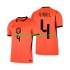 Maillot de Foot Pays-Bas Virgil van Dijk 4 Homme Domicile Coupe du Monde 2026 Manche Courte