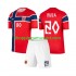 Maillot de Foot Norvège Antonio Nusa 20 Enfant Domicile Coupe du Monde 2026 Manche Courte
