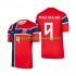 Maillot de Foot Norvège Erling Haaland 9 Homme Domicile Coupe du Monde 2026 Manche Courte