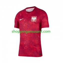 Maillot de Foot Pologne Homme Extérieur 2026 2027 Manche Courte