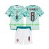 Maillot de Foot Portugal Bruno Fernandes 8 Enfant Extérieur 2026 2027 Manche Courte