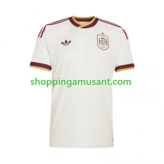 Maillot de Foot Espagne Homme Extérieur Coupe du Monde 2026 Manche Courte