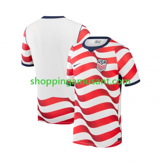 Maillot de Foot États-Unis Homme Domicile Coupe du Monde 2026 Manche Courte