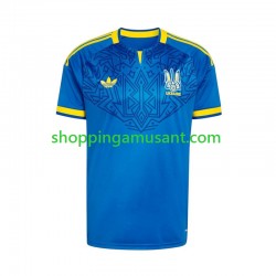 Maillot de Foot Ukraine Homme Extérieur Coupe du Monde 2026 Manche Courte