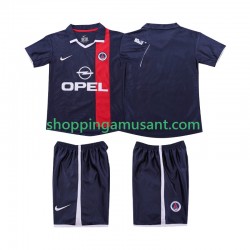 Maillot de Foot AC Milan 2001 Rétro Enfant Domicile 2002 Manche Courte