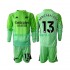 Maillot de Foot Arsenal Kepa Arrizabalaga 13 Gardien Enfant Extérieur 2025-2026 Manche Longue