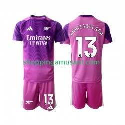 Maillot de Foot Arsenal Kepa Arrizabalaga 13 Gardien Enfant Neutre 2025-2026 Manche Courte
