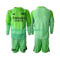 Maillot de Foot Arsenal Gardien Enfant Extérieur 2025-2026 Manche Longue
