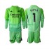 Maillot de Foot Arsenal Raya 1 Gardien Enfant Extérieur 2025-2026 Manche Longue