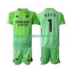 Maillot de Foot Arsenal Raya 1 Gardien Enfant Extérieur 2025-2026 Manche Courte