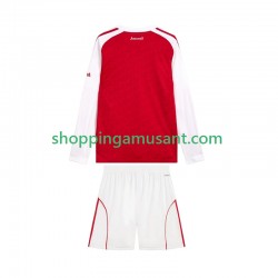 Maillot de Foot Arsenal Enfant Domicile 2025-2026 Manche Longue